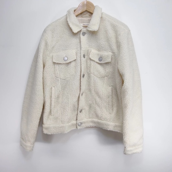 PacSun Jackets & Blazers - 🪸NWT pacsun tan sherpa coat!